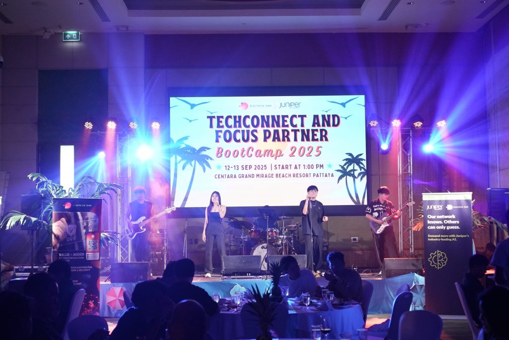 Digitech One และ Juniper Networks จัดงาน TechConnect and Focus Partner BootCamp 2025 เสริมศักยภาพพาร์ทเนอร์สู่เครือข่ายยุคใหม่